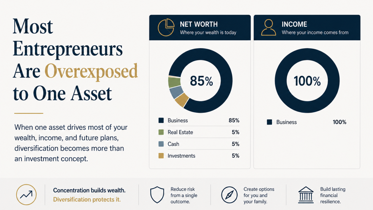 Most Entrepreneurs Are Overexposed to One Asset