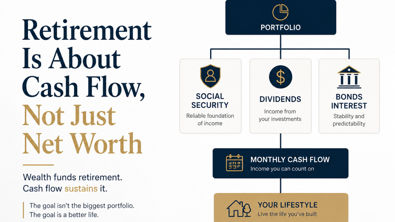 Retirement Is About Cash Flow, Not Just Net Worth