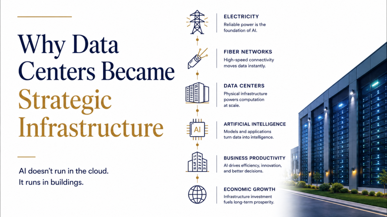 Why Data Centers Became Strategic Infrastructure